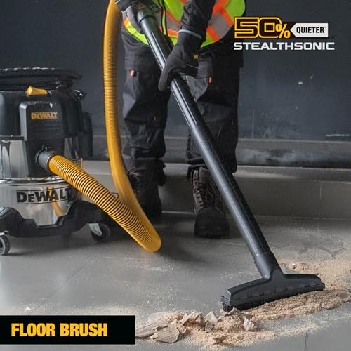 DEWALT 5 Gal 4 HP STEALTHSONIC Shop Vacuum Wet and Dry DXV05S-QTB - Image 6