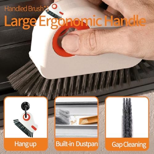 11PCS Window Track Cleaning Tool - Deep Clean Groove Gap Cleaning Brush Kit - Image 3