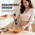 Turelar Immersion Blender Corded 400W, 2 Speed, Emulsifier, Blend, BPA-Free - Image 4