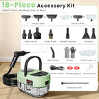 Handheld Steam Cleaner for Home, 2500W High Pressure Steam Cleaner for Car Detailing, 3 Steam Levels, 1600Ml Tank, High Heat Steamer for Bed Bugs, Couch, Furniture, Kitchen, Bathroom, Floors - Image 5