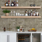 STICKGOO 10-Sheet Subway Tile Peel and Stick Backsplash, Rust Slate - Image 4