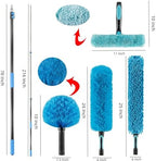 25 Foot High Ceiling Fan, Cobweb Duster with 6-18ft Extension Pole - Image 2