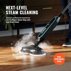 PurSteam ScrubMaster Steam Mop with Dual Scrubbing Head and LED Lights - Image 2