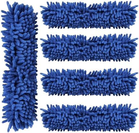 KLEEN HANDLER Professional Window Cleaning Chenille Squeegee Sleeves 5 Pack by BisonLife