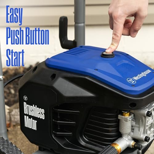 Westinghouse WPX3400e Electric Pressure Washer, 3400 Max PSI and 2.0 Max GPM, Brushless Motor, Onboard Soap Tank, Spray Gun and Wand, 5 Nozzle Set, for Cars/Fences/Driveways/Homes/Patios/Furniture - Image 3