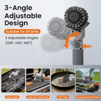 Electric Grill Brush, Cordless Grill Cleaning Kit for Outdoor - Image 3