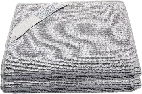 Longmann 2 x NΘrwex Enviro Cloth, Glass Cloth, Cleaning Cloth, Streaks Schatches Free (Grey 2 Pack) by Longmann