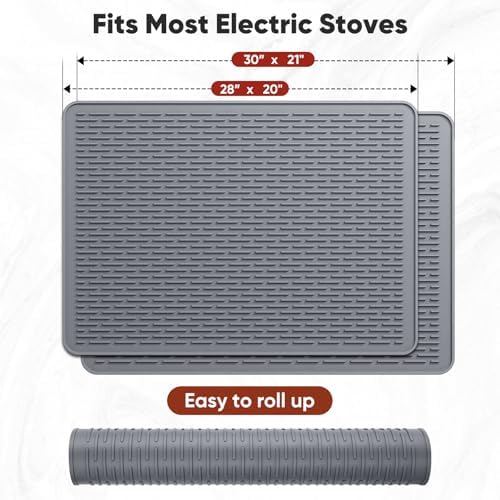 Stove Top Covers for Electric Stove, Glass Cooktop Protector 30''L x 21''W - Image 2