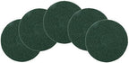 Mercer Industries 45018G - 18" Green Floor Maintenance Pads (5 pack) - Image 2