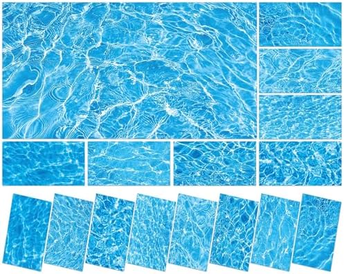 8 Pcs Fluorescent Light Covers with 80 Magnets Decorative for Classroom Ceiling Light 4 x 2 Feet Magnetic Light Covers Filter Easy Install for Office Hospitals & Home Drop Ceiling Supplies(Ripples ) by Wiooffen