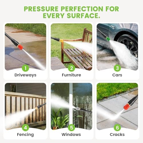 Electric Pressure Washer 5000PSI Power Washer with Pressure Control - Image 6