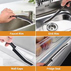 2Pcs Crevice Cleaning Brush Scrub Grout Cleaning Tools (Style 3) - Image 2
