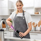 5-in-1 Long Handle Electric Bottle Brush Cleaner and Straw Cleaning Brush with Removable Brush Head, Multi-Function Rechargeable,for Stanley Cups, Baby Bottles, Pacifiers, Coffee Cups, Sports Bottles - Image 5