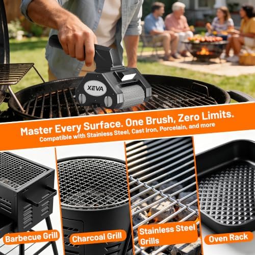 Grill Cleaner Cordless Rechargeable for Home Garden - Image 7