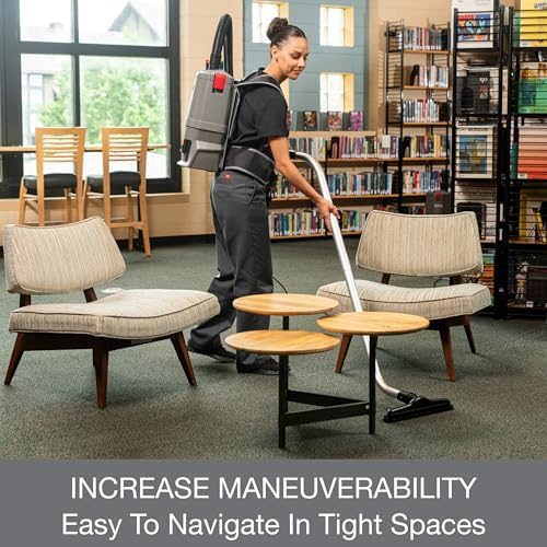 Sanitaire Transport Corded Backpack Vacuum, SC570A - Image 4