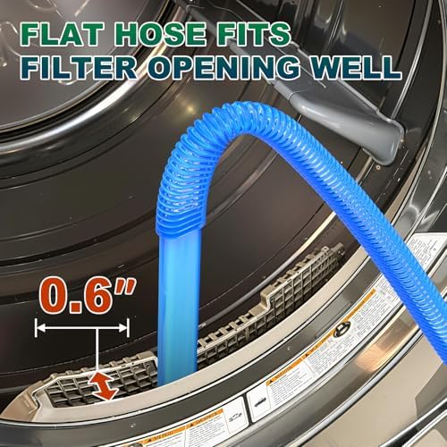 Sealegend 2 Pieces Dryer Vent Cleaner Kit Dryer Lint Vacuum Attachment Hose - Image 2