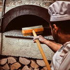 Reallnaive 2 Pack 37 Inch Wood Handle Pizza Oven Brush with Scraper - Image 2