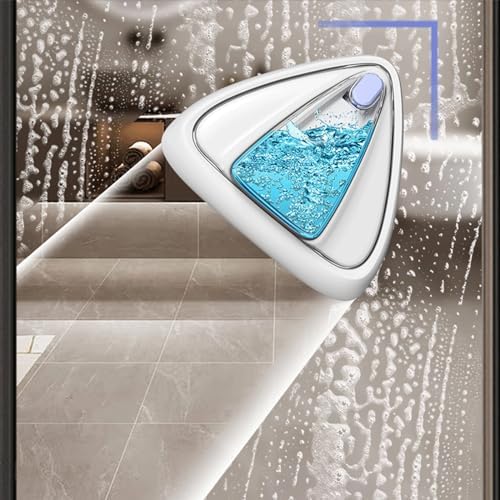 Magnetic Glass Wiper Brush Window Cleaner Double-side Water-filled Magnetic Glass Cleaning Tool Brush for Double Glazed Window Thickness 0.5"-1" (15-26mm) by MIFXIN