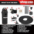 Shop-Vac 9522205 5 Gallon 5.5 Peak HP Hangup Wet/Dry Vacuum, Wall Mount - Image 3
