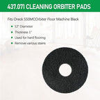 Floor Scrubber Pads 437.071 437071 for Oreck ORB550MC Orbiter Floor Machine - Image 4