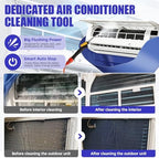 Large Ac Cleaning Bag with Wall Protection Cloth, 13Pcs Minisplit Cleaning Kit, Split Ac Cleaning Kit with Strong Washing Tool for Fast and Efficient Cleaning - Image 4