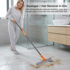 CLEANHOME Silicone Floor Squeegee for Shower Glass, Floor, and Garage - Image 4