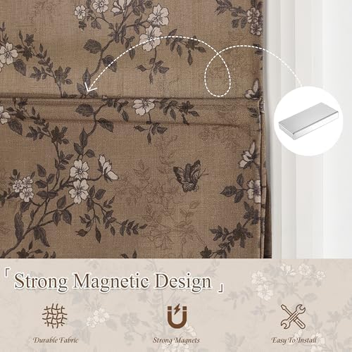StangH Khaki Cordless Roman Shades for Windows, W36 x L64, 1 Panel - Image 4