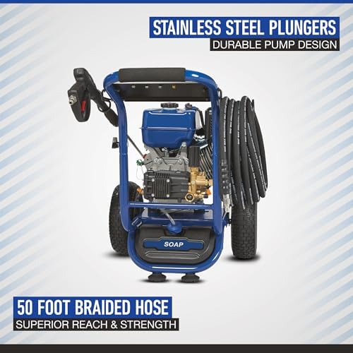 Powerhorse Gas Cold Water Pressure Washer, 4,400 PSI, 4.2 GPM - Image 4