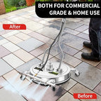 20" Pressure Washer Surface Cleaner Plus with 5 Nozzles Water Broom - Image 6