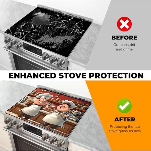 Stove Top Cover for Glass Electric Stove (Cooks, 28.5"L x 20.5"W) - Image 5