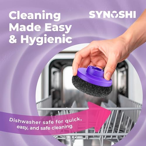 Synoshi PRO Electric Spin Scrubber Steel Brush Set for Cleaning (2 Units) - Image 7