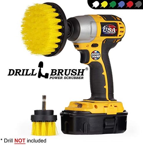 Drill Brush - Drill Brush Kit - Drill Brushes for Cleaning - Shower Cleaner - Image 4