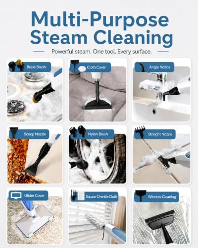 SENMO Steam Floor Mop, 14-in-1 Detachable Steam Cleaner for Home Cleaning - Image 4