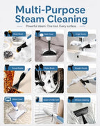 SENMO Steam Floor Mop, 14-in-1 Detachable Steam Cleaner for Home Cleaning - Image 4