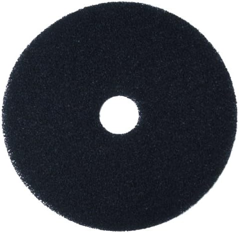 3M Black Stripper Pad 7200, 24 in, 5/Case by 3MIndustrial