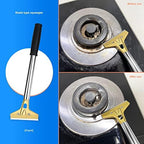 EHDIS Flat Top Grill Scraper Razor BladeGlass Scraper Tool, 4 Inch Metal Blade Kitchen Scraper for Cleaning Griddle & Flat Top Grill for Diner, Bar, Hotel, Restaurant - Image 5