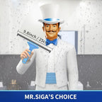 MR.SIGA Professional Window Cleaning Combo - Squeegee & Microfiber Window Scrubber, 10" (Pack of 2) - Image 2