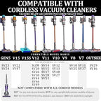 Fullclean Mattress Tool and Extension Flexible Hose Kit Compatible with Dyson Gen 5 V15 V15s V12 V11 V10 V9 V7 V8 Absolute Detect Torque Drive Cyclone Cordless Handheld Vacuum Cleaner - Image 2