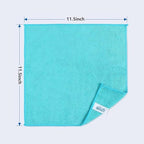 HOMEXCEL 200PK Microfiber Cleaning Cloth, Cleaning Rag for Home, 11.5x11.5 - Image 2