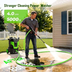 Heavy Duty 5000PSI Electric Pressure Washer,Power Washer Electric Powered - Image 5