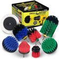 Cordless Household Cleaning Tools - Car Interior Brushes for Detailing by Drillbrush