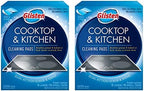 Glisten GC0608T Cooktop & Kitchen Cleaning, 8 Large/16 Small Pads Per Box, 2 Pack by Glisten