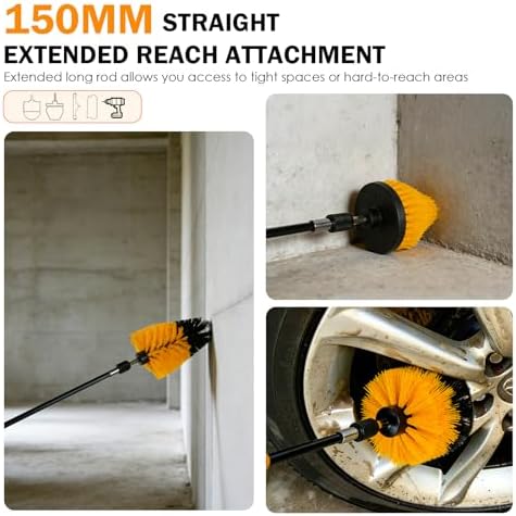 18PCS Drill Brush Attachments Set, Power Cleaning Scrub Brushes - Image 6