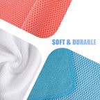 KinHwa Dish Cloths for Washing Dishes with Scrub Side, Microfiber Dish Rags - Image 5