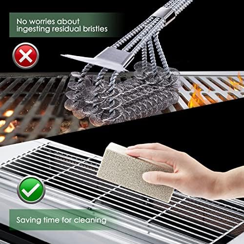 Blackstone Brick BBQ Cleaning Stone Block Heavy Duty Flat Top Grill Bricks Pumice Stone Griddle Cleaner Non-Scratch for Remove Greases Stains Residues - 4 Pack - Image 2