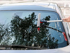 DSV Standard Professional Window Squeegee | 2-in-1 Window Cleaner Sponge and 10" Soft Rubber Strip with Extension Pole 50 Inch & 127 cm | Adjustable to Clean from Multiple Angles (Pack of 2) - Image 6