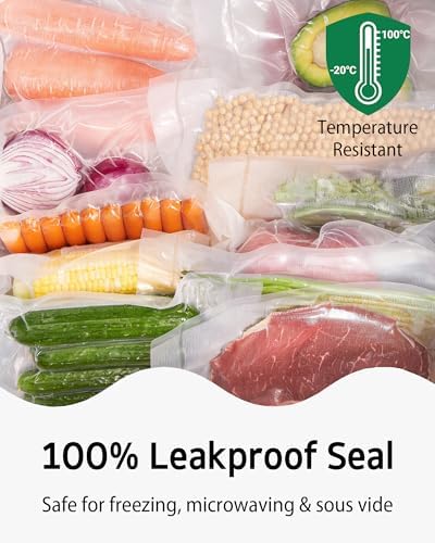 Syntus 300 Pcs Vacuum Sealer Bags for Food, 8x12+11x16+6x10, BPA Free - Image 5