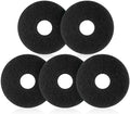 Teenyyou 5 Pcs 12" Cleaning Orbiter Pads Commercial Floor Buffer Pads Hardwood Floor Maintenance Scrubber Polisher Cleaning and Stripping for Orbiter Machine (Black) by Teenyyou