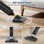 NEWBULIG Steam Mop for Hardwood/Tile/Carpet, Lightweight Steamer Cleaner for Floor Cleaning, Heats Up in 30 Seconds，16.4 FT Cord and 2 Washable Pads - Image 5