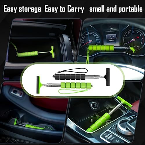 Side Mirror Squeegee, 2 PCS Car Mirror Squeegee, Retractable Car Rearview Mirror Wiper for All Vehicles, Universal Automotive Accessories - Image 7